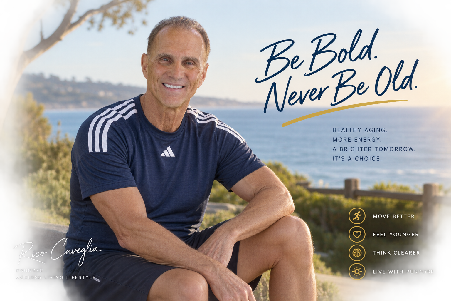 Rico Caveglia, founder of Ageless Living Lifestyle